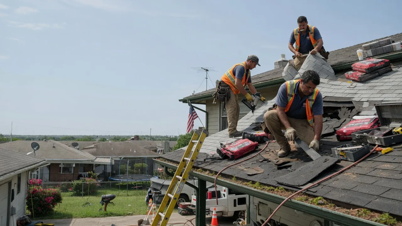 Roof Repair in Tuttle, OK near me